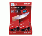 Caja expositora con 5 inclinómetros y goniómetros digitales con Bluetooth GO! Smart
